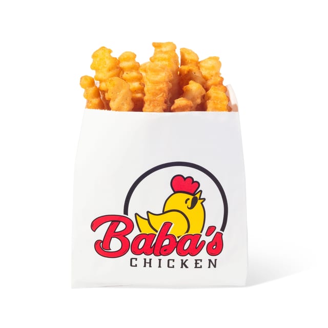 Crinkle Cut Fries.