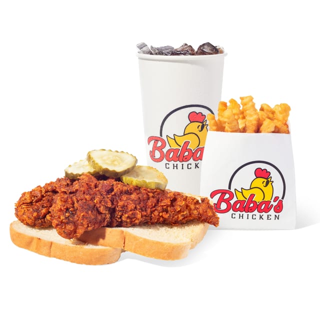 Baba’s Tenders Combo.