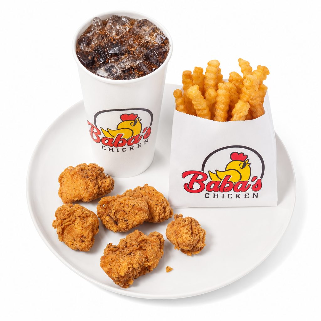 Chicken Nugget Combo.