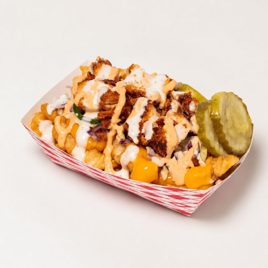 Mini Loaded Fries.