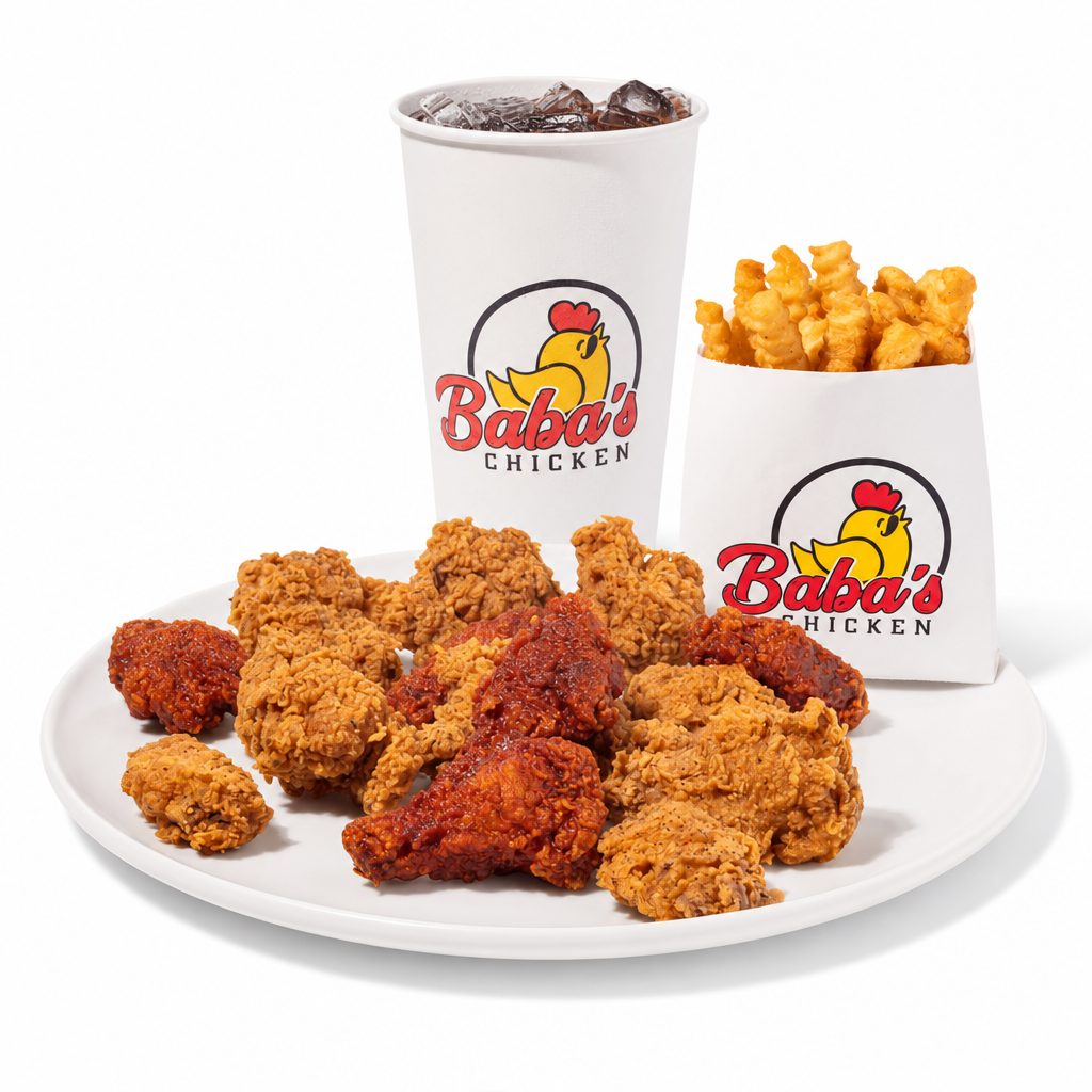 18 Piece Chicken Wing Combo.