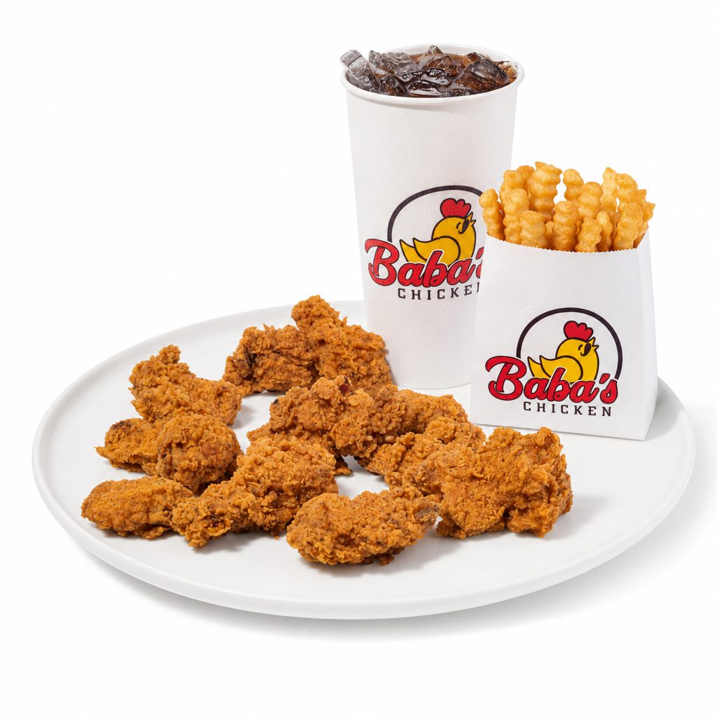 12 Piece Chicken Wing Combo.
